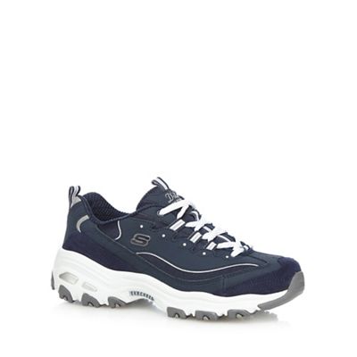 Skechers Navy 'D'Lites- Me Time' trainers